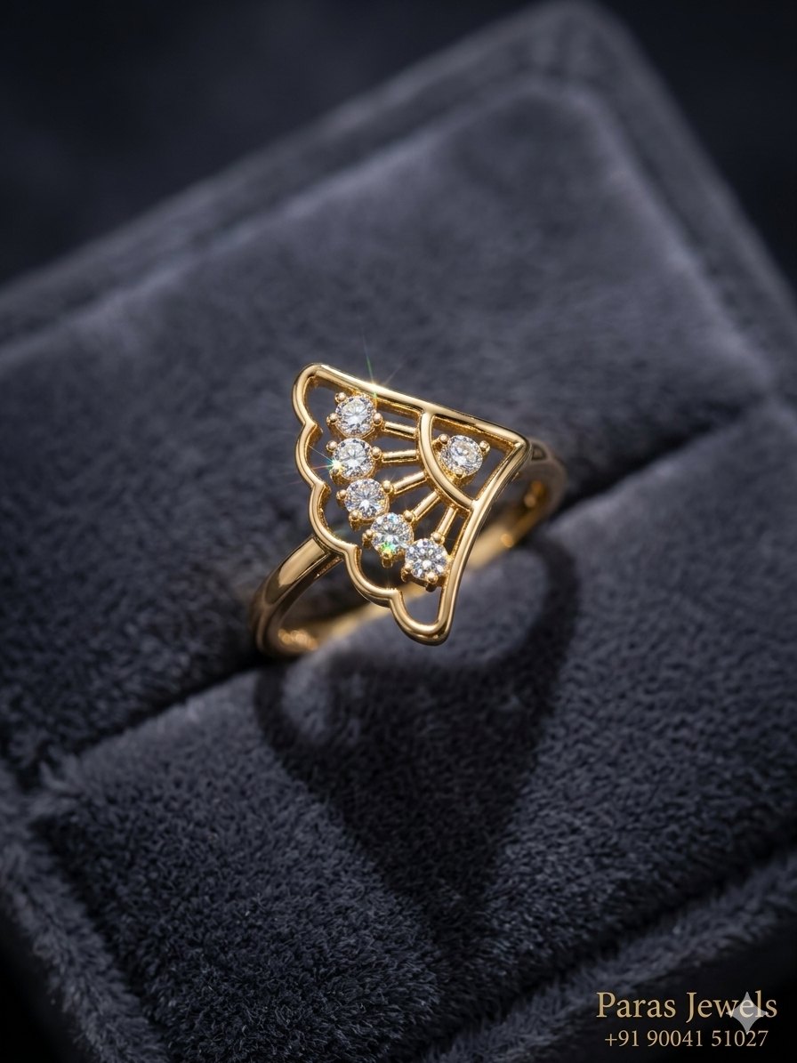 Half Butterfly Wing Ring