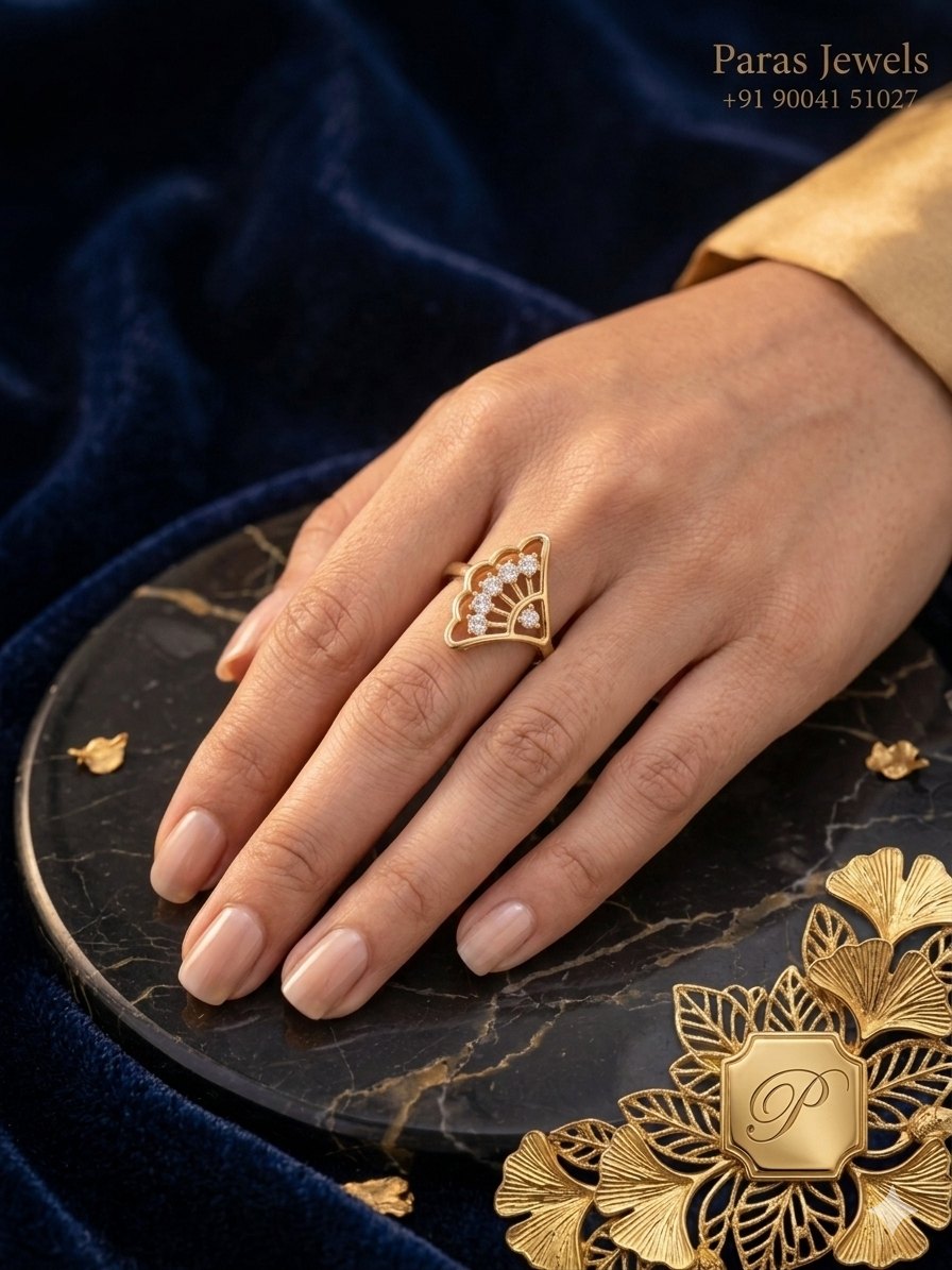 Half Butterfly Wing Ring view 3