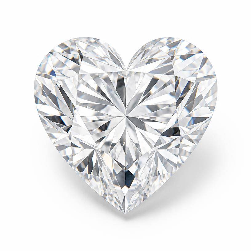 Heart IGI certified lab-grown diamond