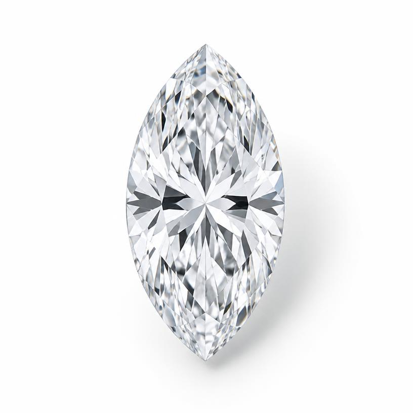 Marquise IGI certified lab-grown diamond